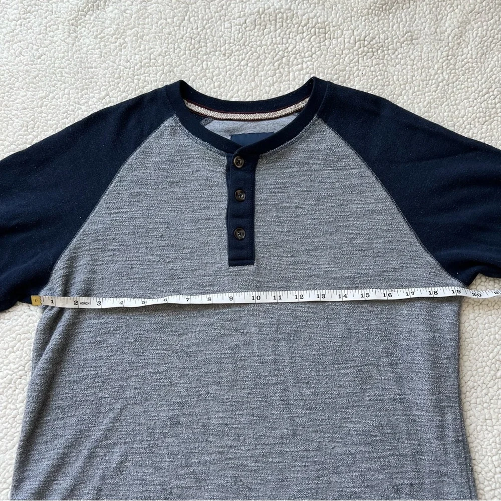 Kolby Men’s Long Sleeve Henley Shirt - Picture 6 of 7